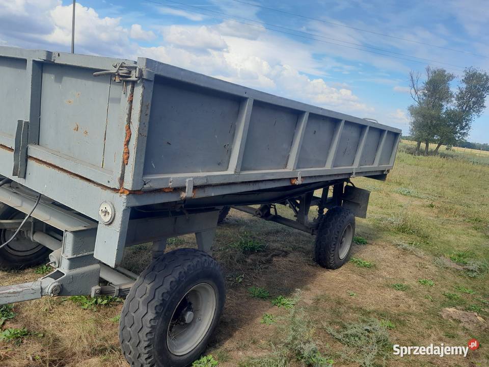 Przyczepa d47 wywrotka nieuszkodzony Domaszowice