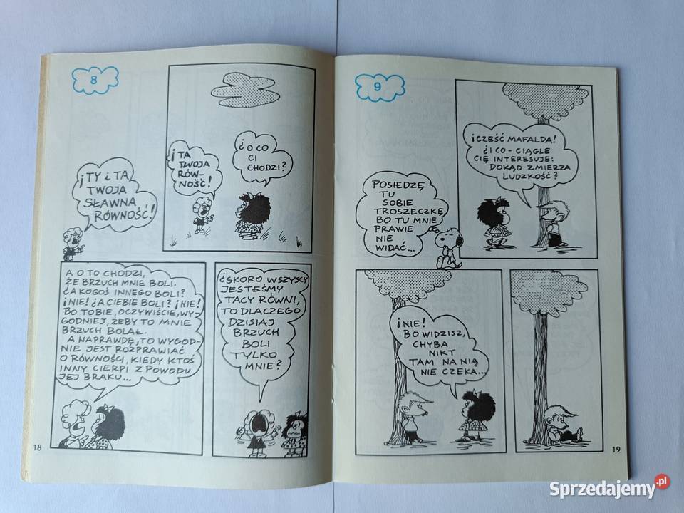 Komiks Fistaszki trzecie spotkanie Ch M Schulz i Gdynia