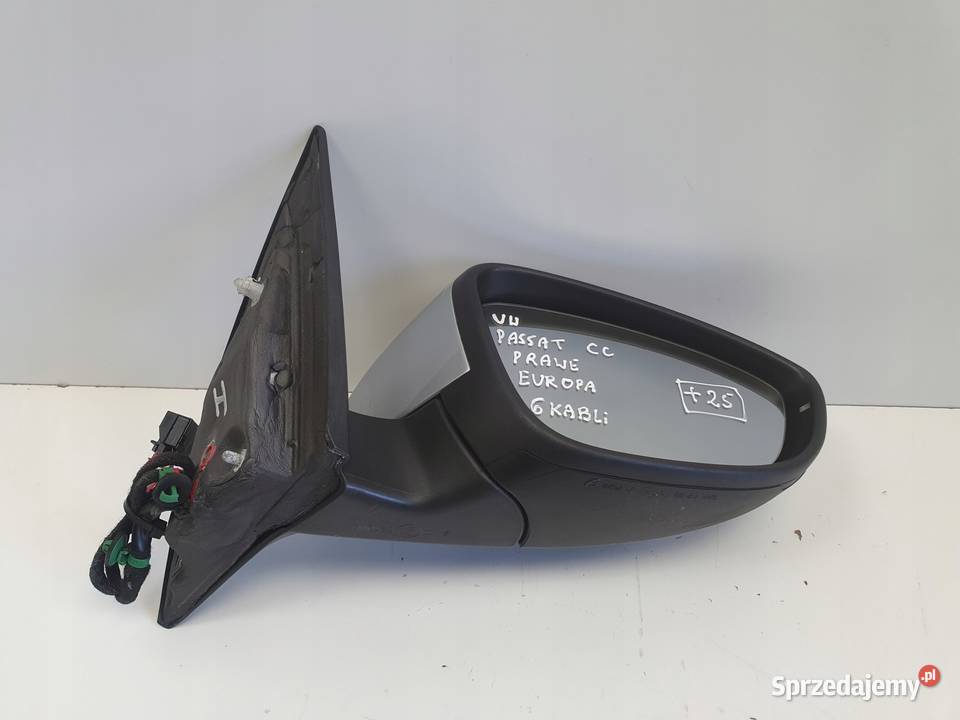 PRAWE LUSTERKO VW Passat CC 0816r PASAŻERA osobowe Chełm