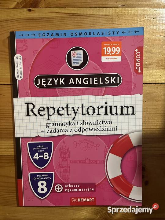 NOWE Repetytorium język angielski kl 48 egzamin wielkopolskie