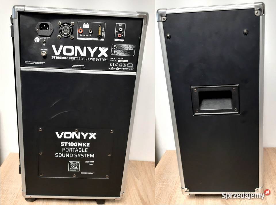 GŁOŚNIK BLUETOOTH VONYX CD USB FM KOLUMNA DJ a Słuchawki i głośniki Białystok