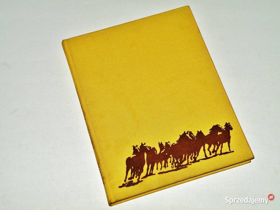 Konie Marian Gadzalski album WSiT 1978 zwierzęta domowe i hodowlane Bydgoszcz