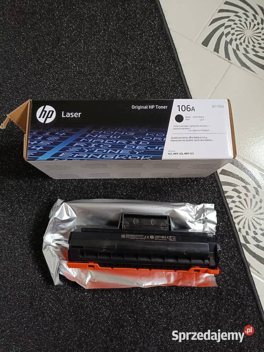 Oryginalny pusty toner HP 106A pusty laserowa Pruszków