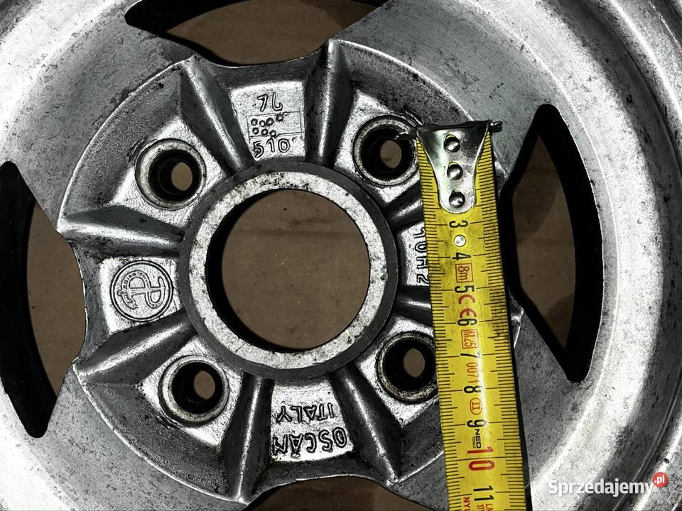 Zabytkowe felgi magnezowe OSCAM 5Jx10 aluminiowe Lublin sprzedam