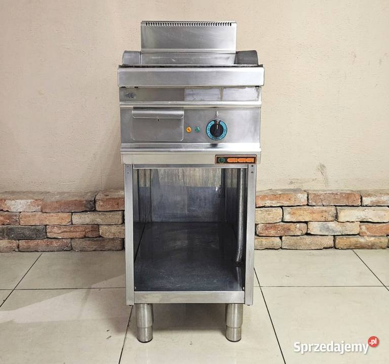 Płyta grillowa elektryczna gładka Giga 37 kW Góra