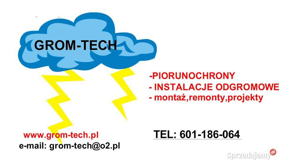 PIORUNOCHRON wadowice oswiecim instalacja