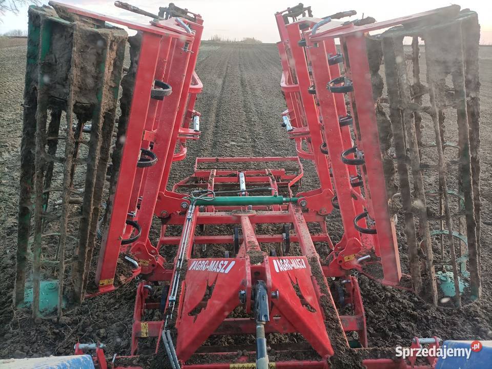 Agregat uprawowy Agro Masz 42m składany nieuszkodzony