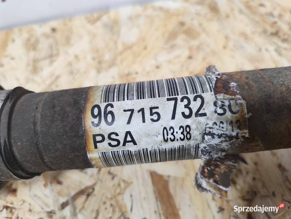 Półoś Prawa Citroen C Elysee Peugeot 301 16 HDi osobowe Pleszew