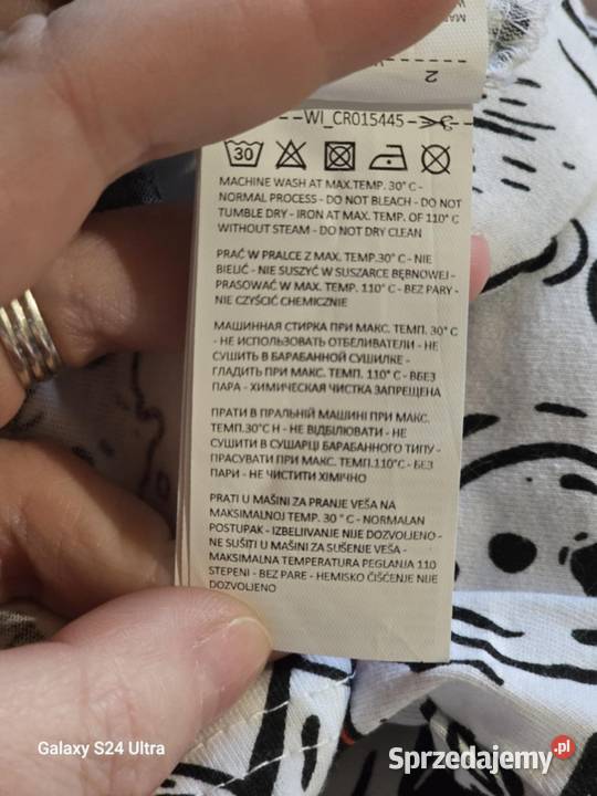 Koszulka z zimowym motywem size M biały śląskie Żory