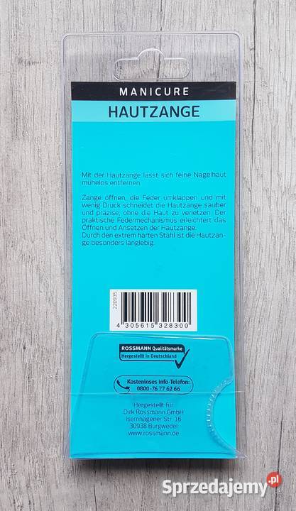 Rossmann Cążki do skórek stalowe Beauty For You Kosmetyki Chrzanów
