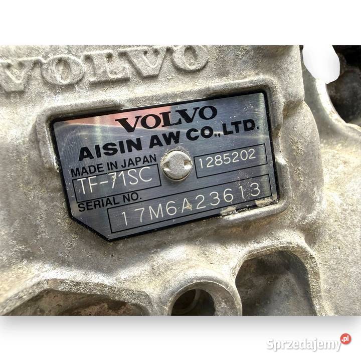SKRZYNIA BIEGÓW 1285202 Volvo S60 II V60 15 T3 osobowe Chełm