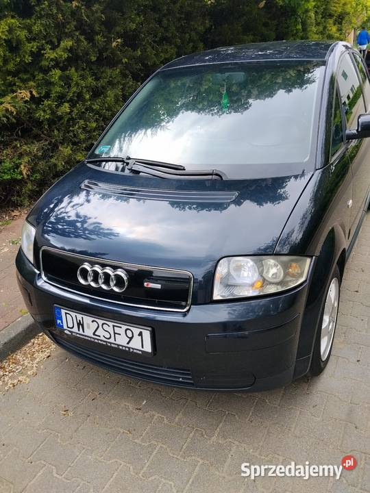 AUDI A2 klima wspoma radio zadbany na chodzie 1600cm3 Poznań sprzedam
