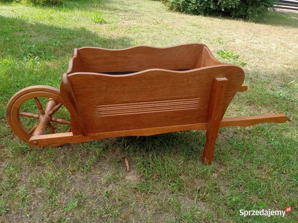 Taczka doniczka kwietnik na ogród duża Wola Zarczycka sprzedam