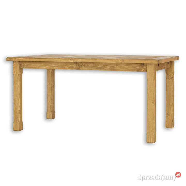 Stół sosnowy woskowany kolory MES02A 140x80 Maków Podhalański