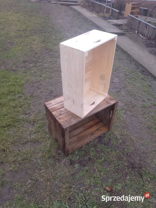 Skrzynka drewniana skrzynki drewniane Pozostałe Zamość