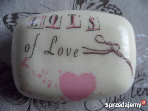 Mydło ozdobne na prezent wzory vintage metoda Legionowo sprzedam