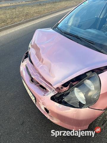 Honda jazz 14 uszkodzony mazowieckie