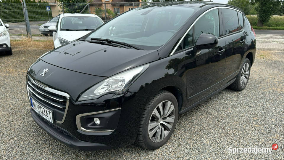 Peugeot 3008 klimatronic Polski Salon gwarancja elektrochrom. lusterko wst. Zbąszyń