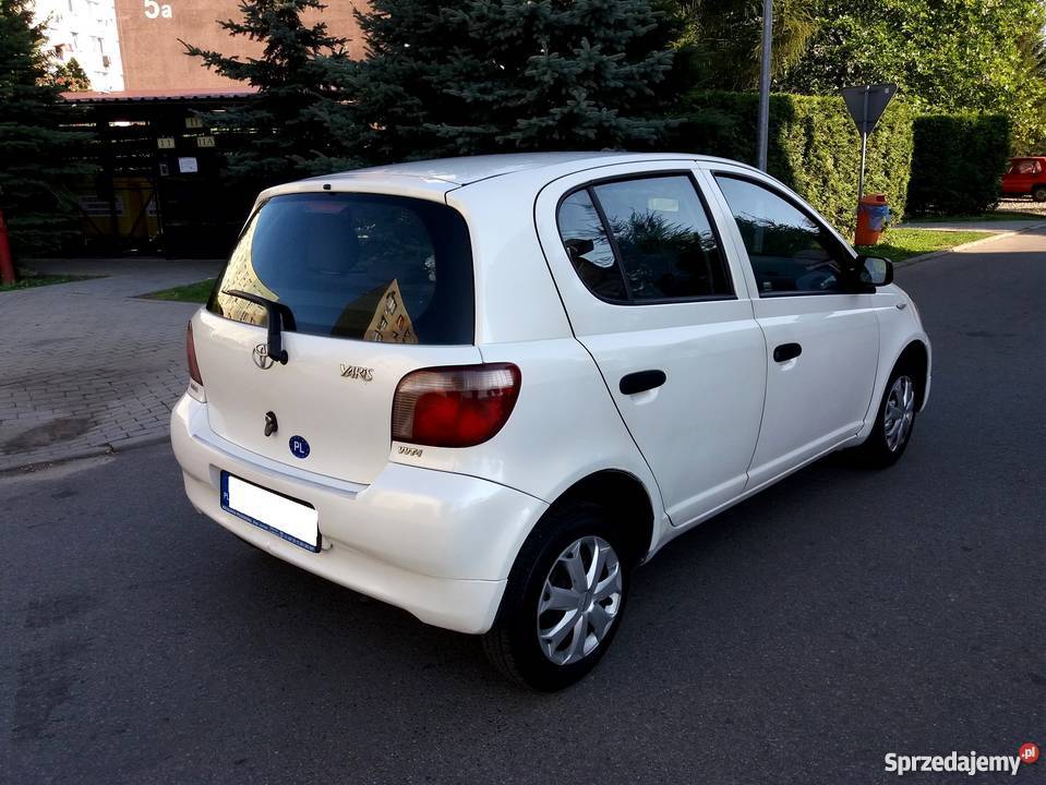 Toyota Yaris 10 Biała Perła 2003 Yaris podkarpackie