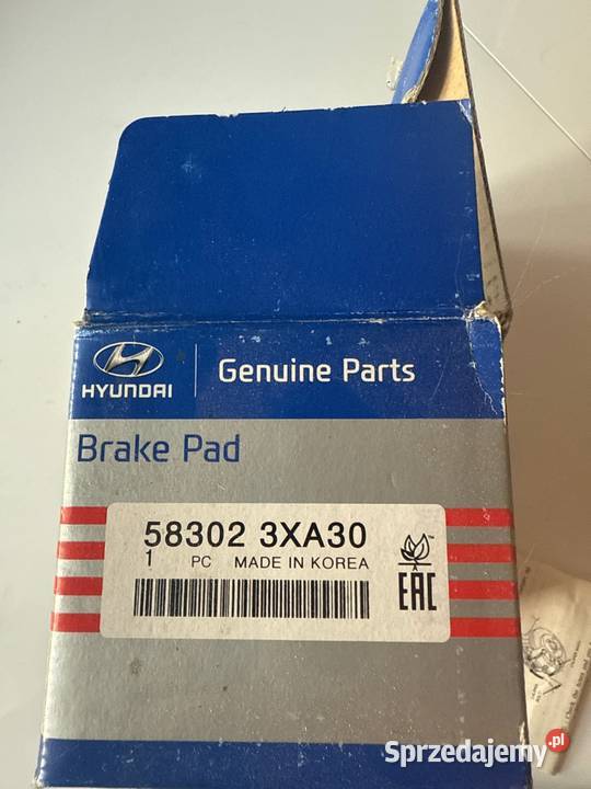 ORYGINALNY ZESTAW KLOCKÓW HAMULCOWYCH TYŁ Oborniki