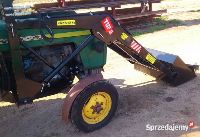 ŁadowaczeTUR 2 hydrauliczny do T25 Ursus Zetor Ładowacze czołowe Rawa Mazowiecka
