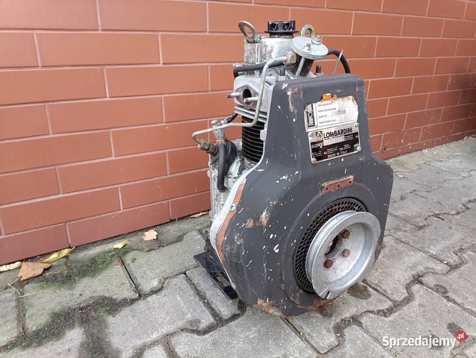 Silnik Lombardini 6LD400 1 cylindrowy ruggerini małopolskie Ponikiew