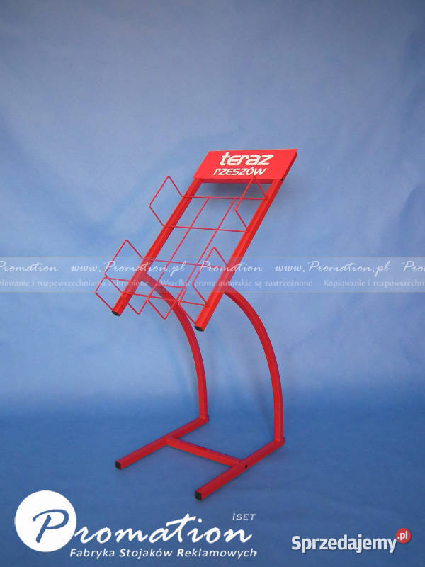 Stojaki i ekspozytory na gazety prasę ulotki Warszawa