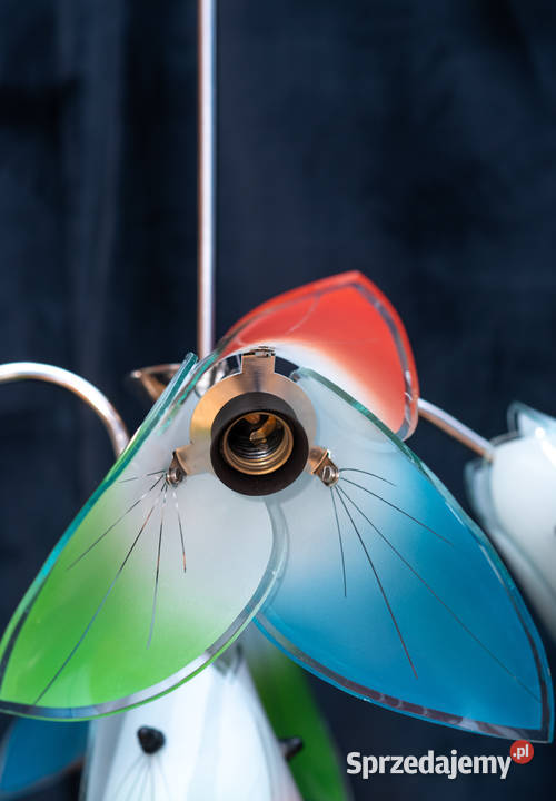 Żyrandol lata 60 Look PopArt MidCentury Vintage Dąbrowa Górnicza