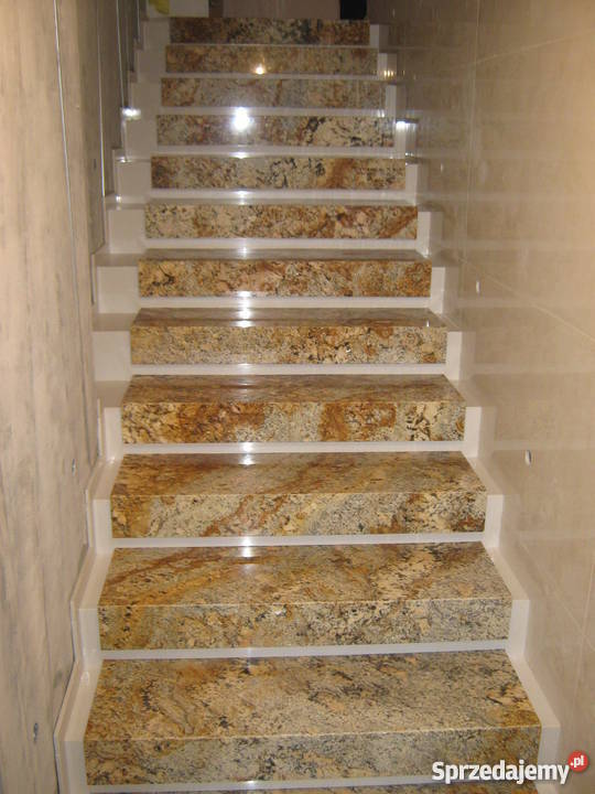 Schody wewnętrzne i zewnętrzne z kamienia sprzedam