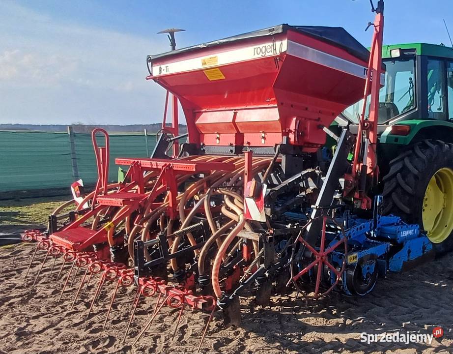 Zestaw uprawowo siewny 3m Roger Lemken unia lubelskie Ryki