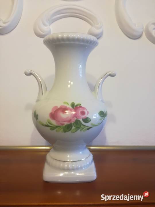 Porcelana sygnatura Piękny wazon kielich amfora Ceramika i szkło Jastrzębie-Zdrój