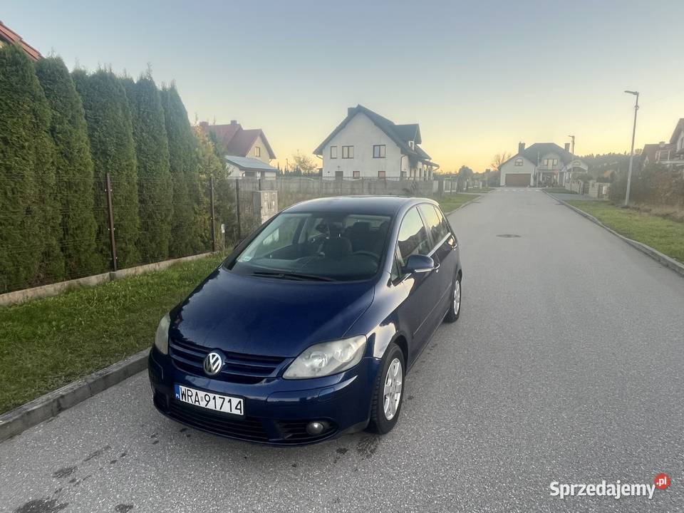 VW Golf Plus 2006 19 Tdi Klima Grzane Fotele