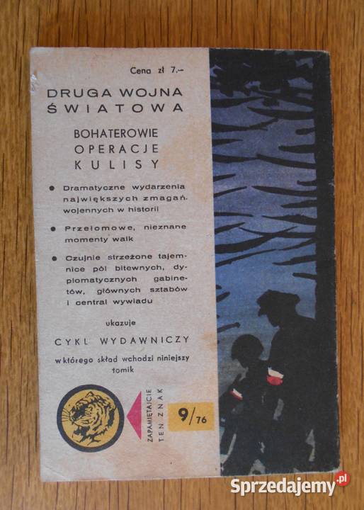 Żółty Tygrys Spod znaku Iskry 976 Parczew