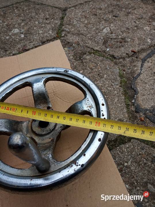 Pokrętło koło korba maszyny duże Produkcja sprzedam