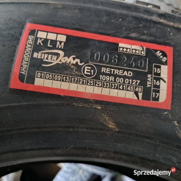 Opony Fulda 29560R 225 Bridgestone 31560R 225 podkarpackie Baranów Sandomierski sprzedam