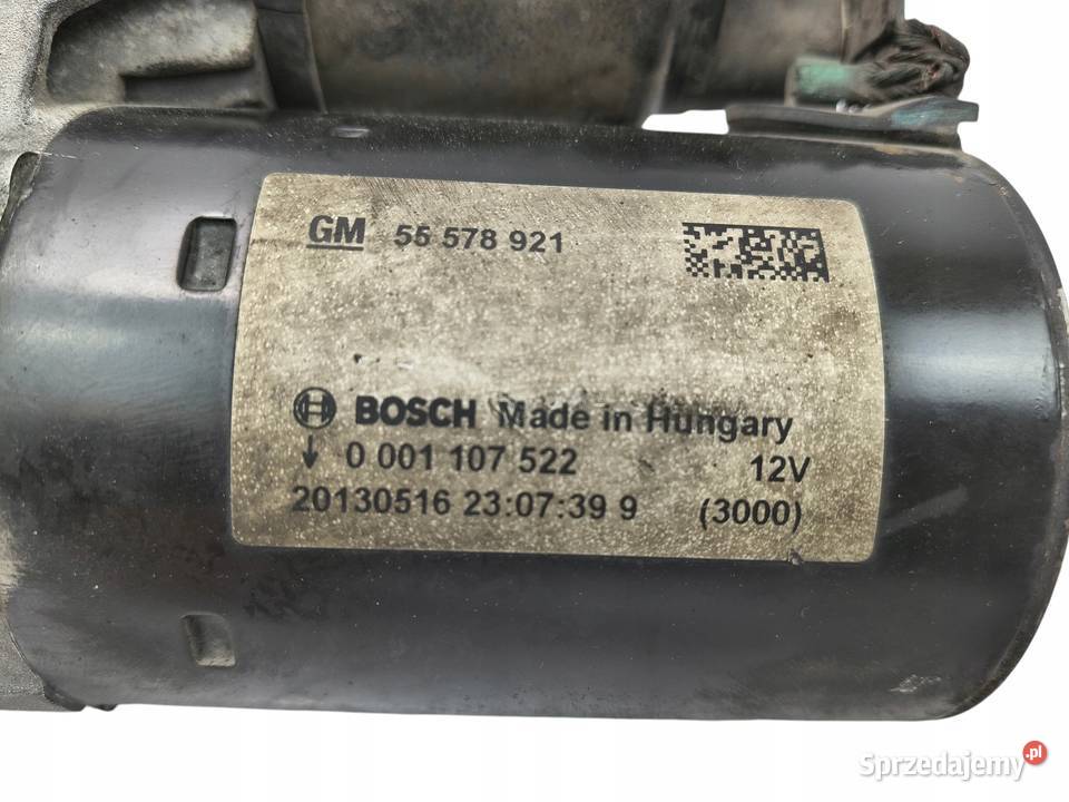ROZRUSZNIK Opel Corsa D Astra J Meriva 12 14 16V osobowe Chełm