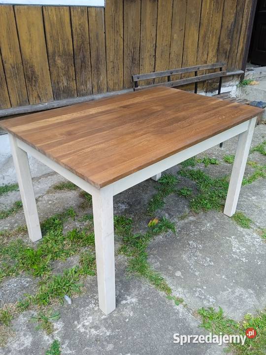 Stół dębowy w stylu prowansalskim Żabno