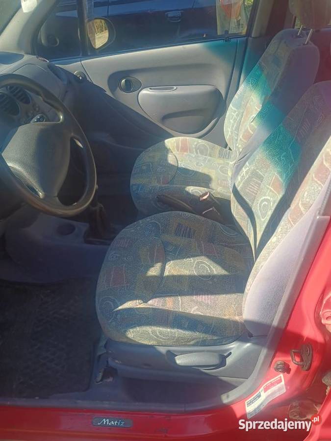 Daewoo Matiz 2000r czerwony podkarpackie Rzeszów sprzedam