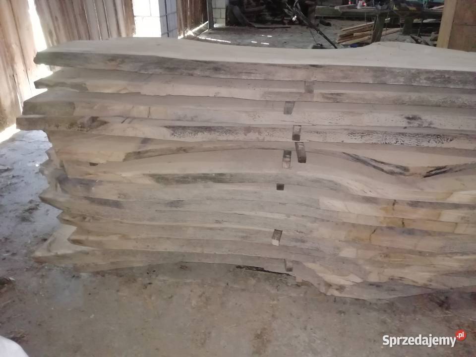 kłoda dębowa sucha deski Łuków