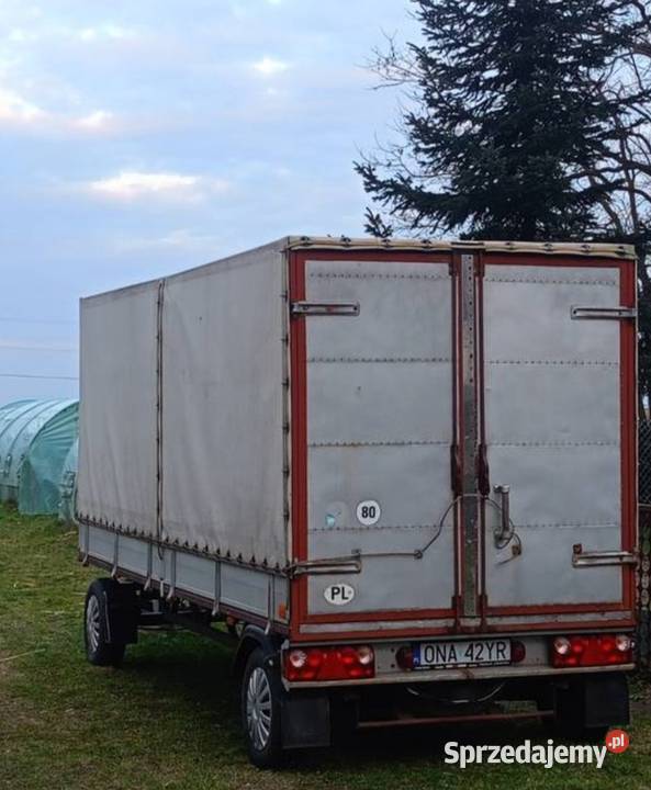 Przyczepa samochodowa DMC 2000 Burtowe i plandeki