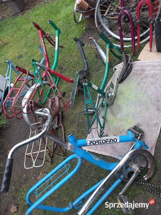 Ramy rowerowe części składak wigry Romet pelikan Oborniki