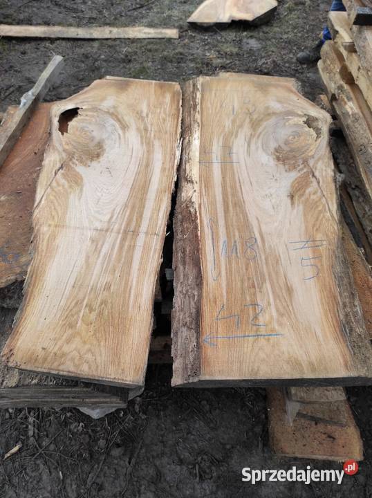 Monolit 124x5080x5 dąb stolik kawowy blat oak Przysucha