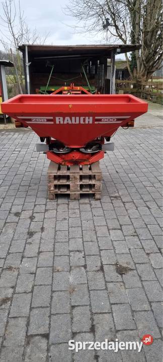 Rozsiewacz Rauch ZSB 900 Rolnictwo