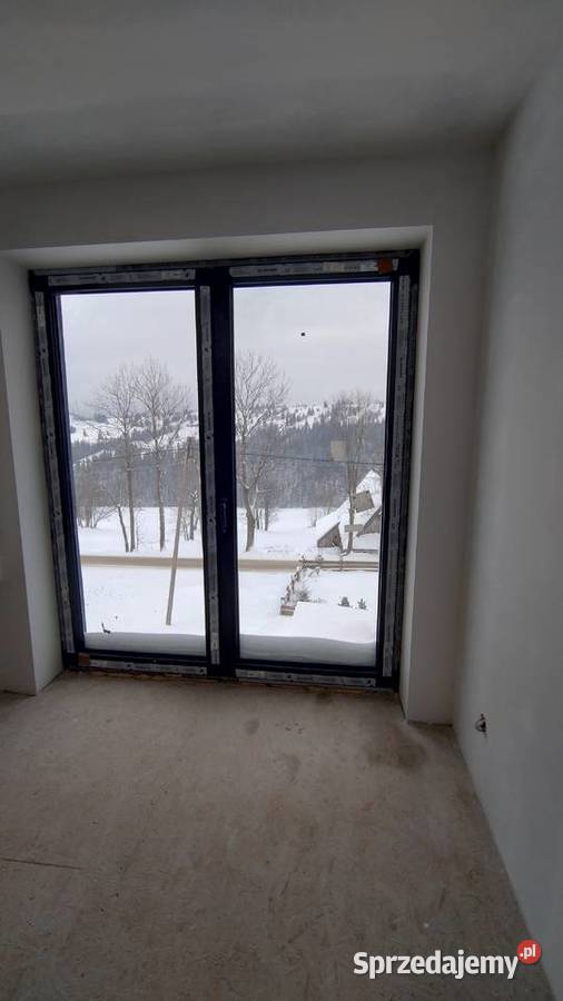 Nowy dom jednorodzinny z widokiem na Tatry utwardzona Bustryk