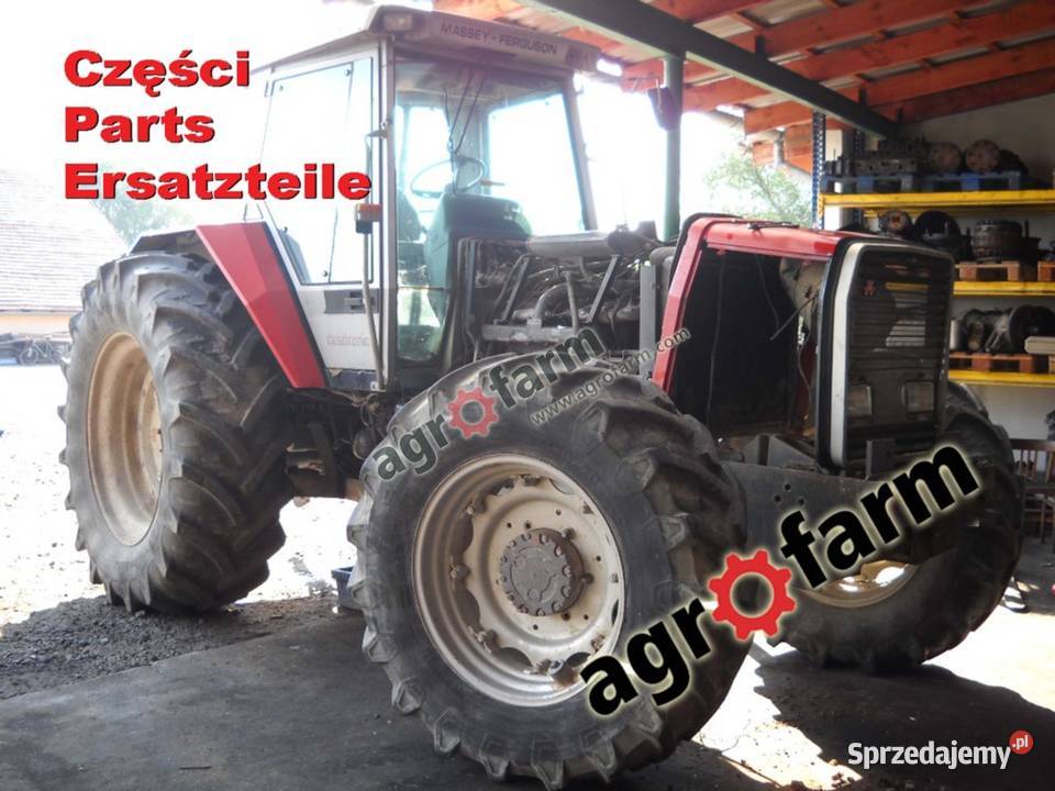 Massey Ferguson 3690 części skrzynia biegów oś Byków