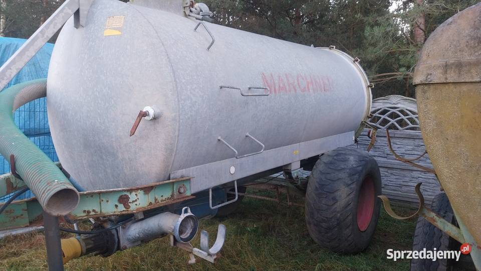 BECZKOWÓZ 6000L beczka asenizacyjna MARCHNER Przymiłowice-Podgrabie