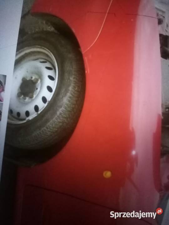 Blotnik przód R i L Fiat Seicento czerwony inne Łódź