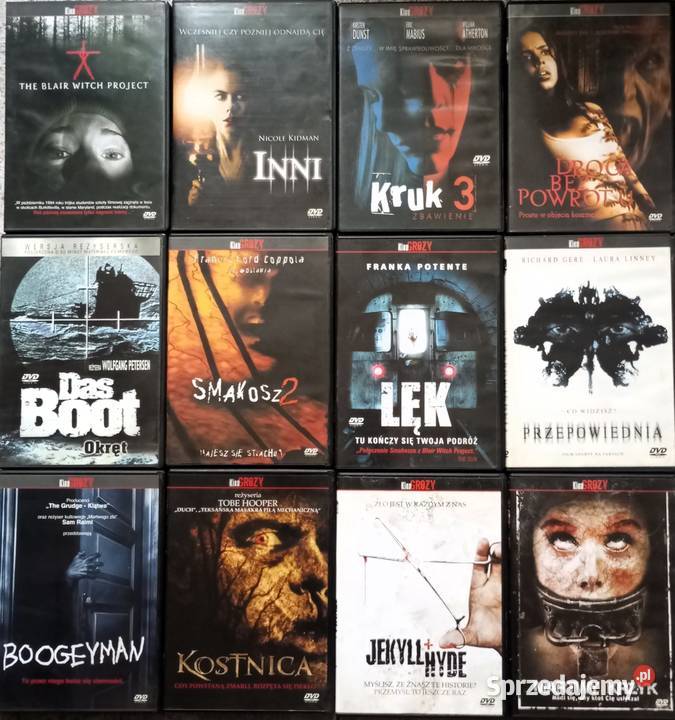 12 filmów grozy Kruk Lęk Inni Przepowiednia Kielce