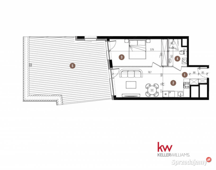 sprzedaży mieszkania Wrocław 5257m2 2 pokoje