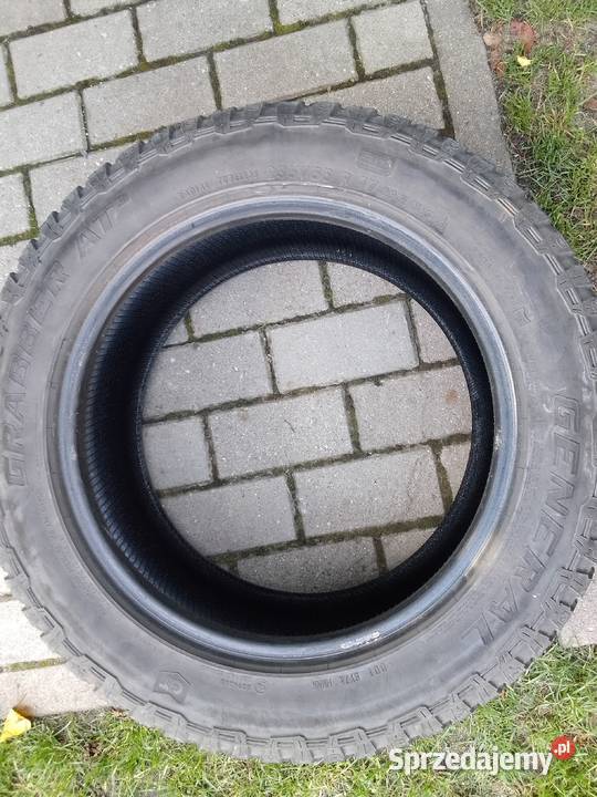 Komplet opon zimowych General Grabber AT3 warmińsko-mazurskie Miłomłyn sprzedam